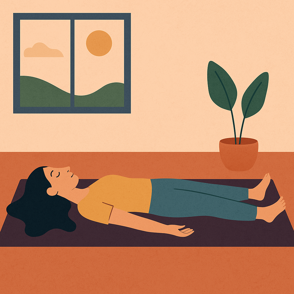 deep relaxation with yoga nitra