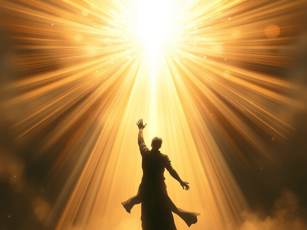 Abstract illustration representing impulsive behavior during a manic episode